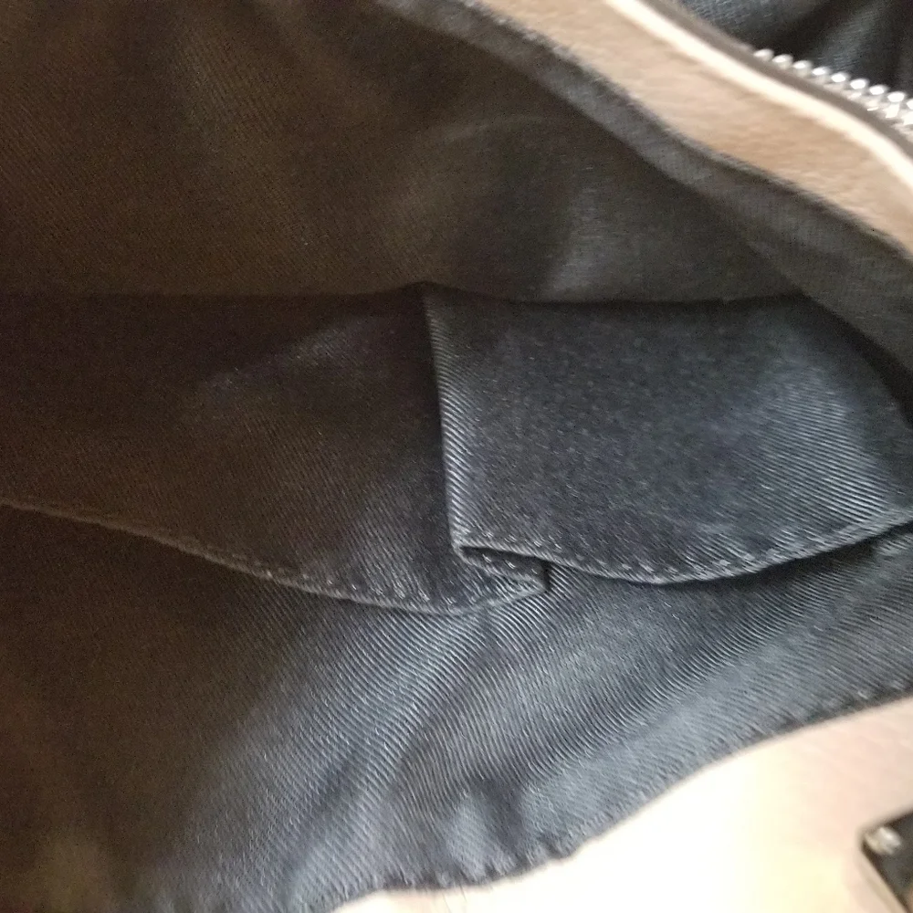 Vince Camuto Rosie Satchel Vintage Quartz Leather Blush Pink Shoulder Bag Purse - Picture 8 of 14